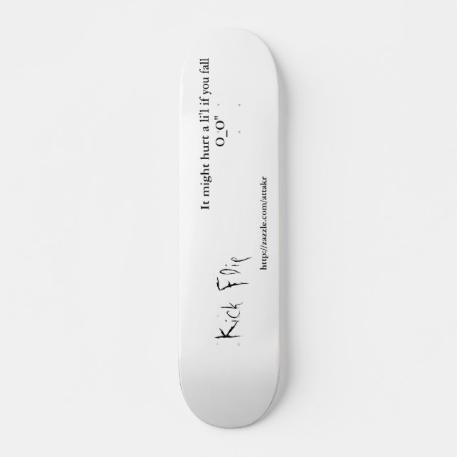 Beställnings- skatebord skateboard bräda 21,5 cm (Framsida)