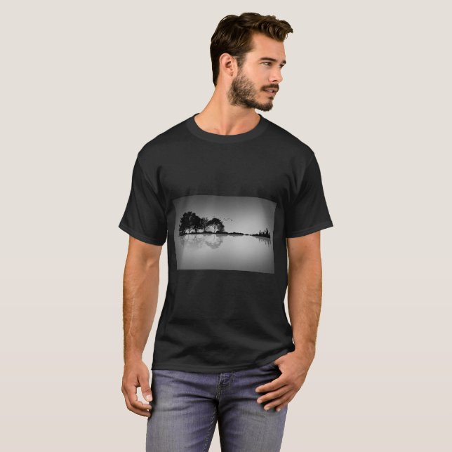 Beställnings- skjorta för reflexion T för vatten Tee Shirt (Hel framsida)