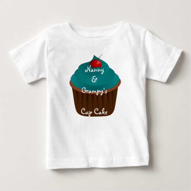 Beställnings- skjortabarnflicka & Grampys T Shirt (Framsida)