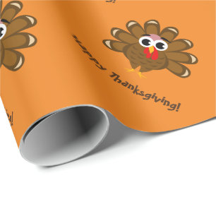 Beställnings- slående in papper för happy presentpapper