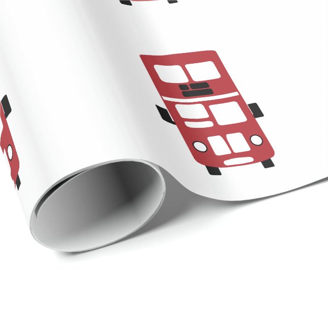 Beställnings- slående in papper för röd dubbel presentpapper (Rullad Hörn)