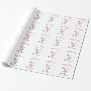 Beställnings- slående in pappra tutuROSOR Presentpapper
