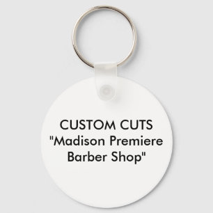 BESTÄLLNINGS- SNITT " Madison premiärbarberare Nyckelring