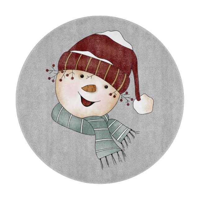 Beställnings- snögubbevinterjul (Framsidan)