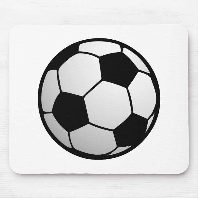 Beställnings- SoccerBall för fotbolllag och Musmatta (Framsidan)