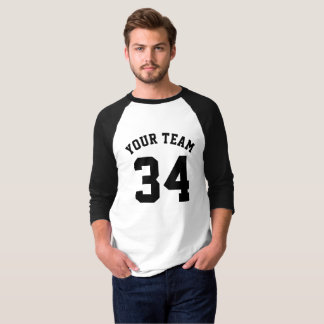 Beställnings- sportJersey svart som ditt kända lag T Shirt