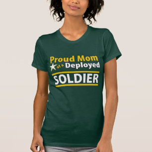 Beställnings- stolt mamma av en utplacerad t shirt