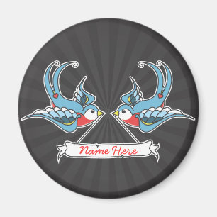 Beställnings- svalor magnet