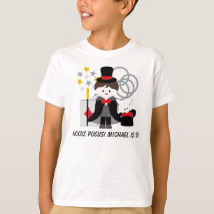 Beställnings- T-tröja för brunettpojkeHocus Poc T-shirt