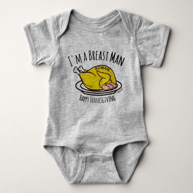 Beställnings- thanksgivingbaby mig förmiddag en t shirt (Framsida)