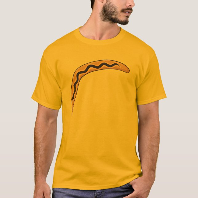 Beställnings- träAustralien Aboriginal T-shirt (Framsida)