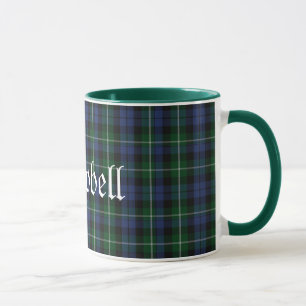 Beställnings- traditionell Campbell Tartanpläd Mugg