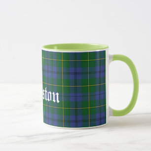 Beställnings- traditionell Johnston Tartanpläd Mugg