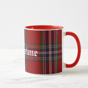 Beställnings- traditionell MacFarlane Tartanpläd Mugg