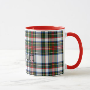 Beställnings- traditionell Stewart Tartanpläd Mugg