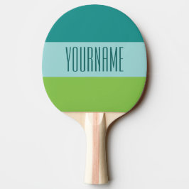 Beställnings- Tri-Färg pingpong paddlar Pingisracket
