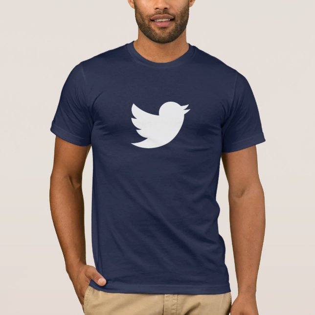 Beställnings- Twitterskjorta Tee (Framsida)