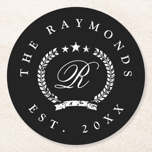 Beställnings- underlägg för papper för vapensköld (Framsidan)