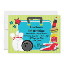 Beställnings- ungar som bowlar partyet