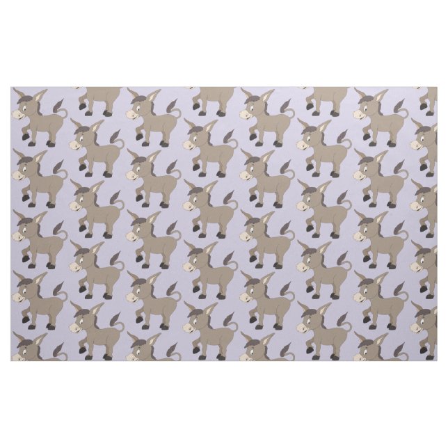Beställnings- unge för gullig åsna tyg (Fat Quarter)