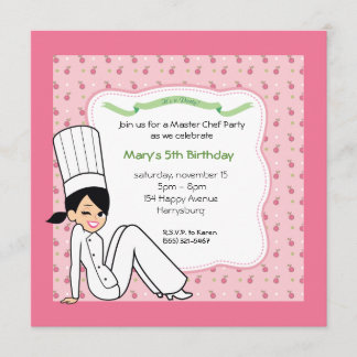 Beställnings- ungepartyinbjudan med unikt inbjudningar