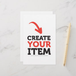 Beställnings- upload för CREATE-YOUR-OWN DIY din Brevpapper