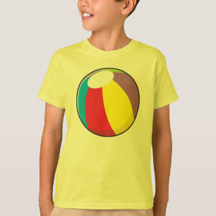 Beställnings- uppblåsbar plast- strandbollBarn T-shirt