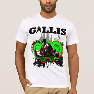 Beställnings- utslagsplatsskjorta för GALLIS Tee Shirt