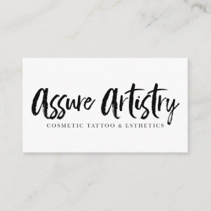 Beställnings- visitkortar: Försäkra Artistry Visitkort