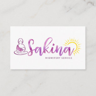 Beställnings- visitkortar: Sakina Visitkort