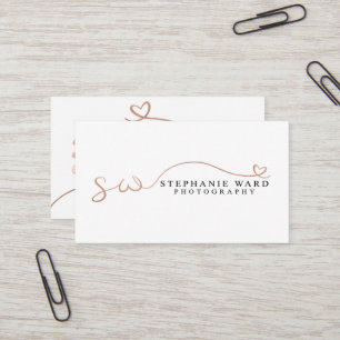 Beställnings- visitkortar: Stephanie avvärjer Visitkort