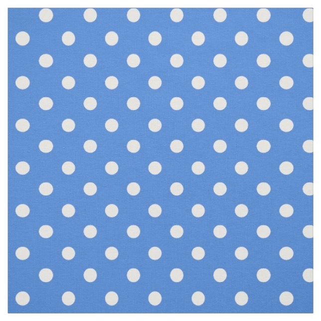 Beställnings- vitpolka dots på mönstrat tyg för (Provkarta)