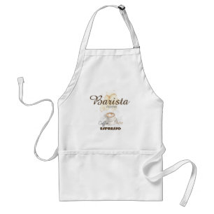 Beställnings- yrkesmässigt Barista förkläde me