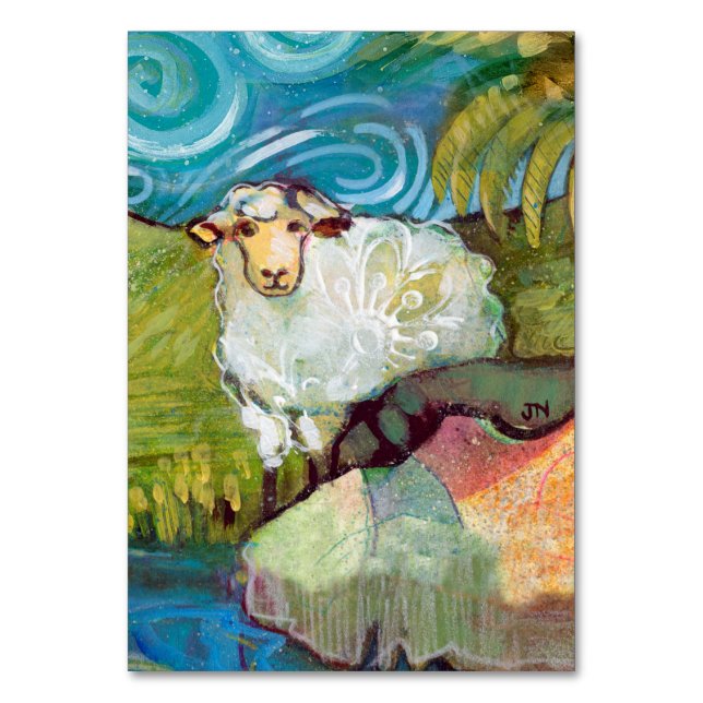 Beställningskort för medarbetaravstämning bordsnummer (Framsidan)