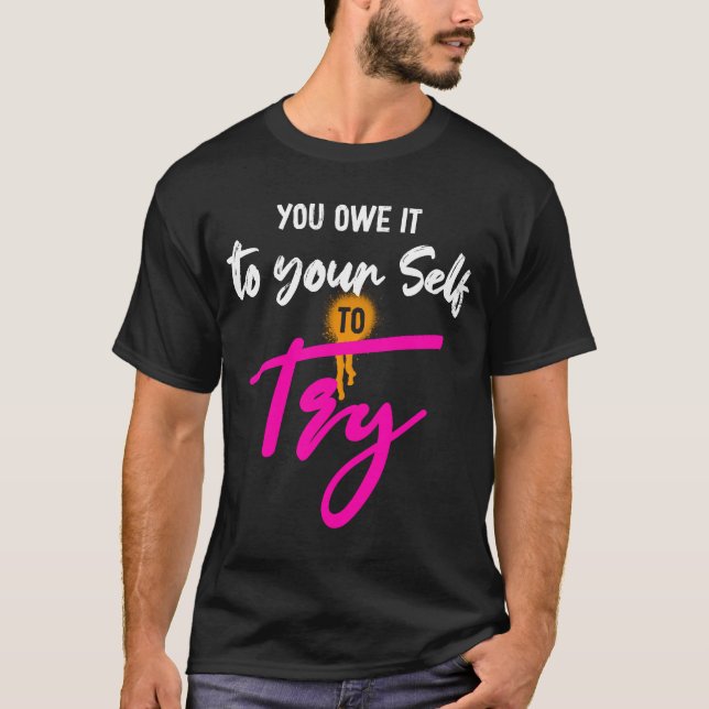 Bestäm din vibe t shirt (Framsida)