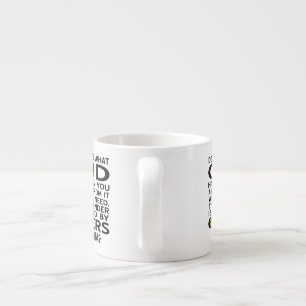 Bestäm vad Gud har gett dig Aquinas Citat Espressomugg