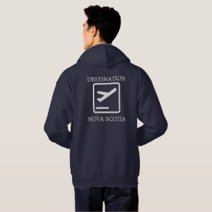 Bestämmelseort till Öster Kusten Nova Scotia Hoodi Hoodie
