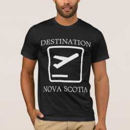Bestämmelseort till Öster Kusten Nova Scotia-skjor T Shirt