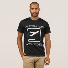 Bestämmelseort till Öster Kusten Nova Scotia-skjor T Shirt