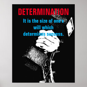 Bestämning av Boobuilding Fitness Motivational Poster