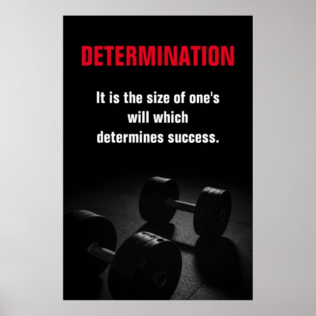 Bestämning av Boobuilding Fitness Motivational Poster (Framsidan)
