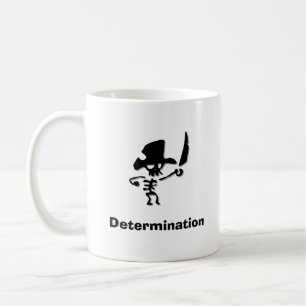 Bestämning av pirat kaffemugg