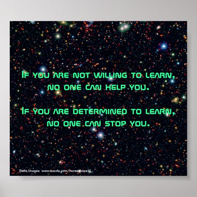 Bestämning - poster (Framsidan)