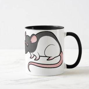 Bestämt en råttaperson mugg