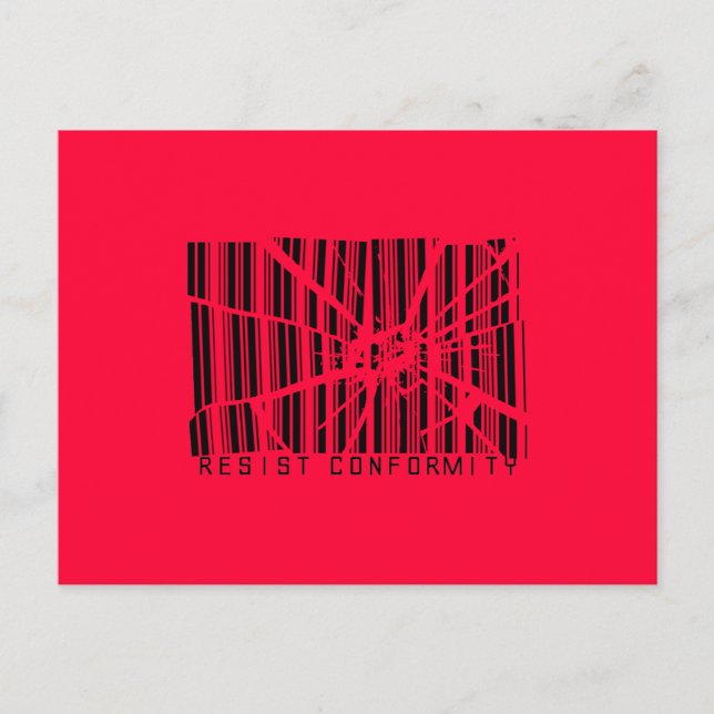 Beständig överensstämmelse vykort (Framsida)