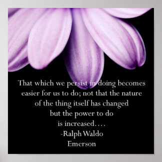 Beständighetens kraft poster