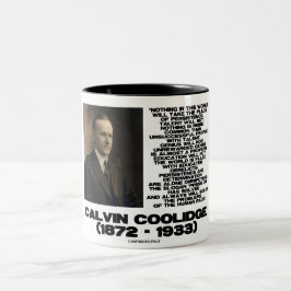 Beständighetsbestämning Omnipotent Coolidge Två-Tonad Mugg
