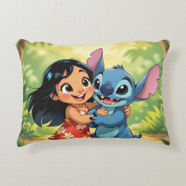 Beste Freunde fürs Leben – Lilo & Stitch   Prydnadskudde