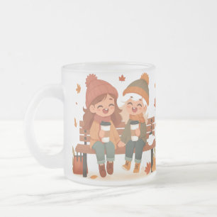 Beste Freundinnen-Tasse Frostad Glasmugg