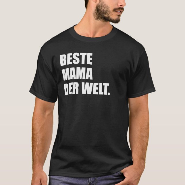 Beste Mama Der Welt Weltfrauentag T Shirt (Framsida)